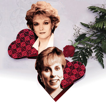 Cathy Rigby and Suzanne Yoculan